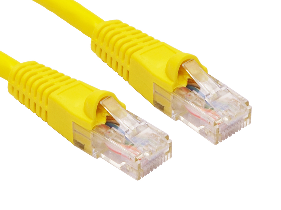 Cables Direct B6LZ-603Y networking cable Yellow 3 m Cat6 U/UTP (UTP)