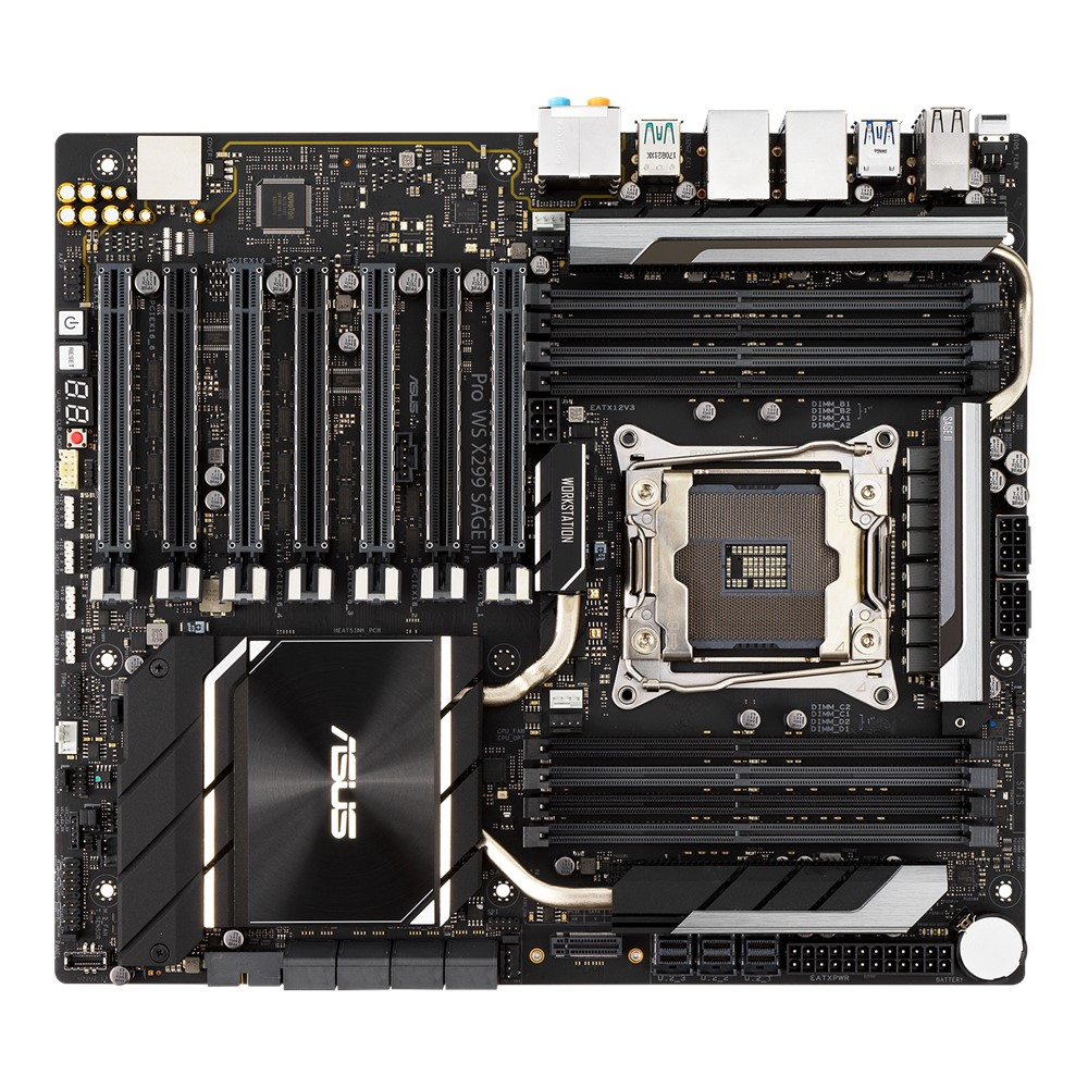 Image of ASUS Pro WS X299 SAGE II Intel® X299 LGA 2066 (Socket R4) CEB