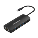 Simplecom CHT580 laptop dock/port replicator Wired USB 3.2 Gen 1 (3.1 Gen 1) Type-C Black