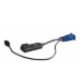 HPE AF629A cable para video, teclado y ratón (kvm) Negro, Azul