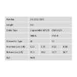 Digitus Fiber Optic Multimode Patch Cord, OM 3, SC / SC