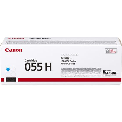 Image of Canon 3019C004/055H Toner cartridge cyan Contract, 5.9K pages for...