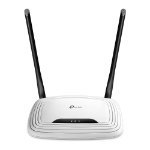 TP-LINK TL-WR841N wireless router Single-band (2.4 GHz) Fast Ethernet Black,White