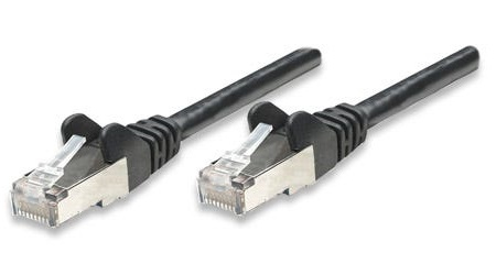 Intellinet Network Patch Cable, Cat5e, 7.5m, Black, CCA, SF/UTP,...