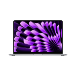 Apple MacBook Air Bärbar dator 38,9 cm (15.3") Apple M M3 8 GB 256 GB SSD Wi-Fi 6E (802.11ax) macOS Sonoma Grå