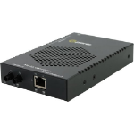 Perle S-1110HP-ST10 network media converter 1000 Mbit/s 1310 nm Single-mode Black