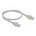 DeLOCK 80117 netwerkkabel Grijs 0,5 m Cat6a S/FTP (S-STP)