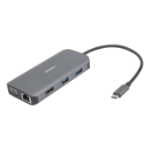 Deltaco USBC-HDMI25 interface hub USB Type-C 5000 Mbit/s Grey