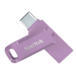 SanDisk Ultra Dual Drive Go USB 128GB USB-sticka USB Type-A / USB Type-C 3.2 Gen 1 (3.1 Gen 1) lavendel