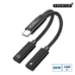 Microconnect MC-USBC-CFCF USB cable USB 2.0 0.13 m Silver