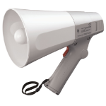 TOA ER-520W megaphone Indoor/outdoor 6 W Grey, White