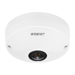 Hanwha QNF-9010 security camera IP security camera Indoor & outdoor Dome Ceiling 3008 x 3008 pixels