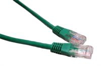 Photos - Cable (video, audio, USB) Cables Direct ERT-602G networking cable Green 2 m Cat6 