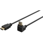 Microconnect HDM191905V1.4A90 HDMI cable 0.5 m HDMI Type A (Standard) Black