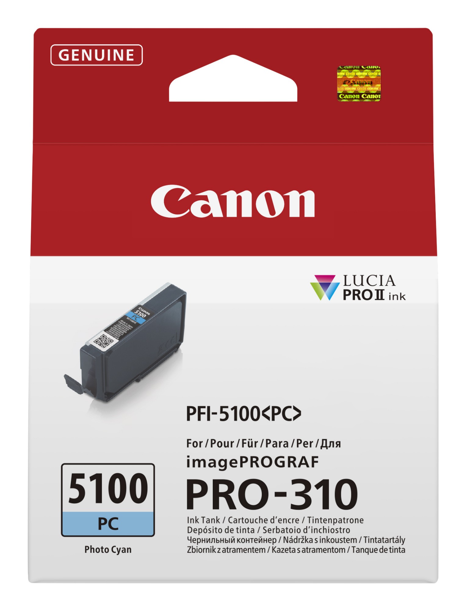 Photos - Ink & Toner Cartridge Canon 6956C001/PFI-5100PC Ink cartridge light cyan 704 Photos for Cano 