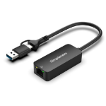 Simplecom NU405C SuperSpeed USB-C and USB-A to 2.5G Ethernet Network Adapter 2.5Gbps LAN