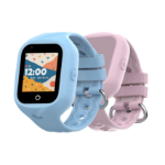 Celly KIDSWATCH4G smartwatch / sport watch 3.56 cm (1.4") Digital Touchscreen 4G Black GPS (satellite)