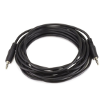 Monoprice 645 audio cable 141.7" (3.6 m) 3.5mm TRS Black