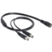 DeLOCK 83286 power cable Black 0.5 m