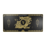Lexip HBO Game of Thrones - Lannister Edition Game-muismat Zwart, Geel