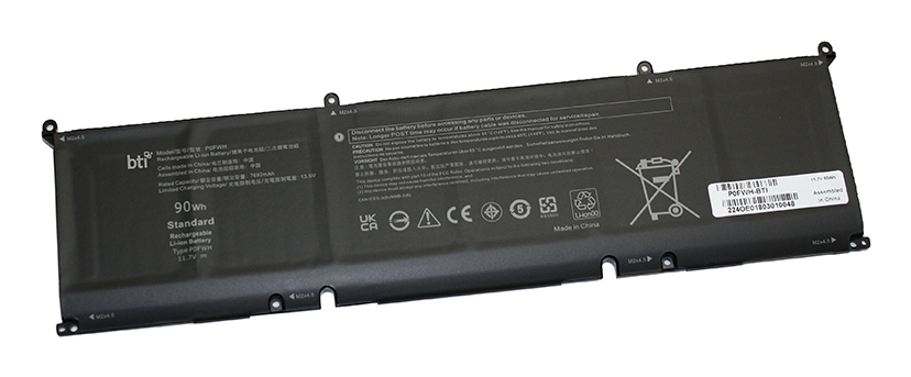 BTI 6 cell P0FWH replacement battery for ALIENWARE M16 R2