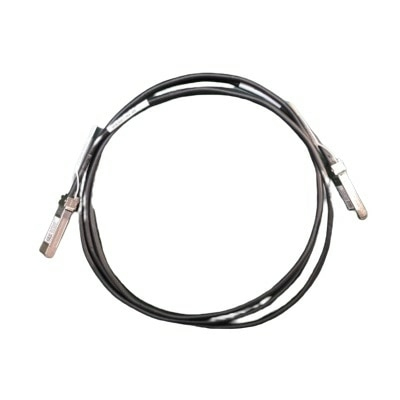 DELL 470-AENF InfiniBand/fibre optic cable 2.5 m SFP28 Black. Stainles