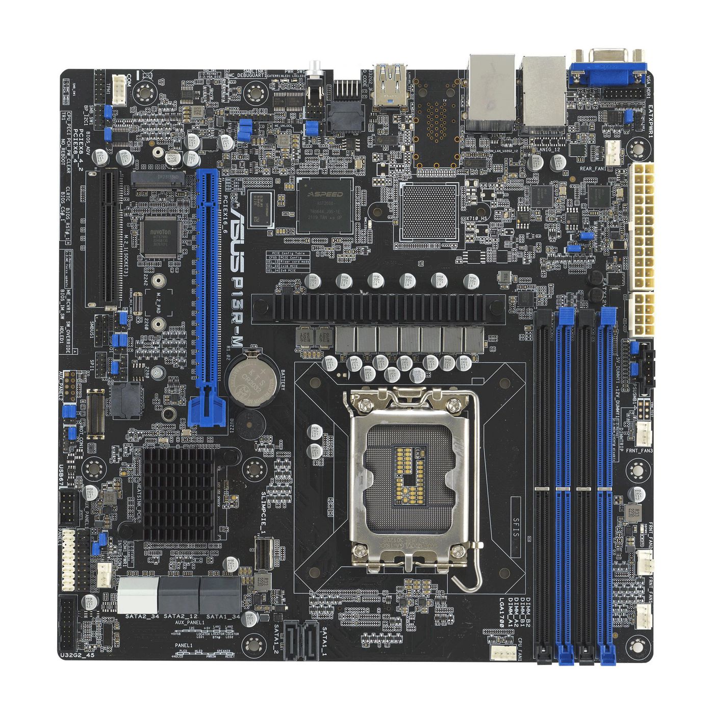 Photos - Motherboard Asus P13R-M Intel C262 LGA 1700 micro ATX 90SB0C70-M0UAY0 