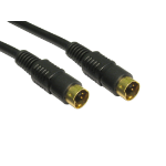 Cables Direct 2VV-02 S-video cable 2 m S-Video (4-pin) Black