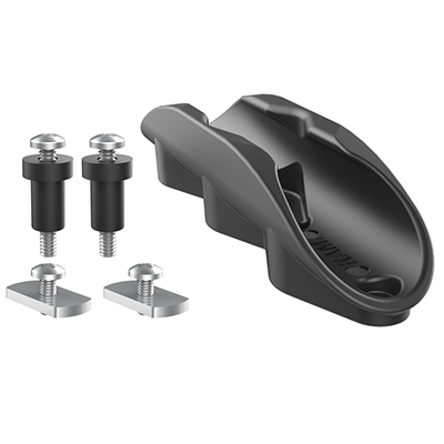 RAM Mounts Tough-Clip Paddle Cradle with Track bolts and Drill-Down Hardware