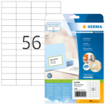 HERMA Labels Premium A4 52.5x21.2 mm white paper matt 1400 pcs.