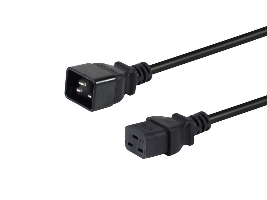 Equip 112130 power cable Black 1.8 m IEC C20 IEC C19