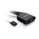 iogear GCS24U KVM switch Black