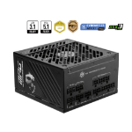 MSI MPG A1250GS PCIE5 power supply unit 1250 W 24-pin ATX ATX Black