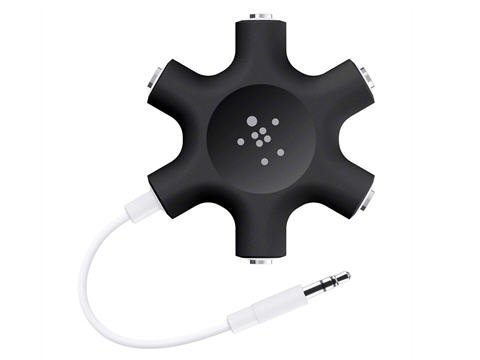 Image of Belkin F8Z274BT audio splitter Green, White