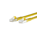 METZ CONNECT Cat.6A netwerkkabel Geel 1,5 m Cat6a S/FTP (S-STP)
