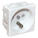 Alantec PZ01B socket-outlet White