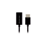 iogear GDPHD4KA video cable adapter 3.39" (0.0860 m) DisplayPort HDMI Type A (Standard) Black