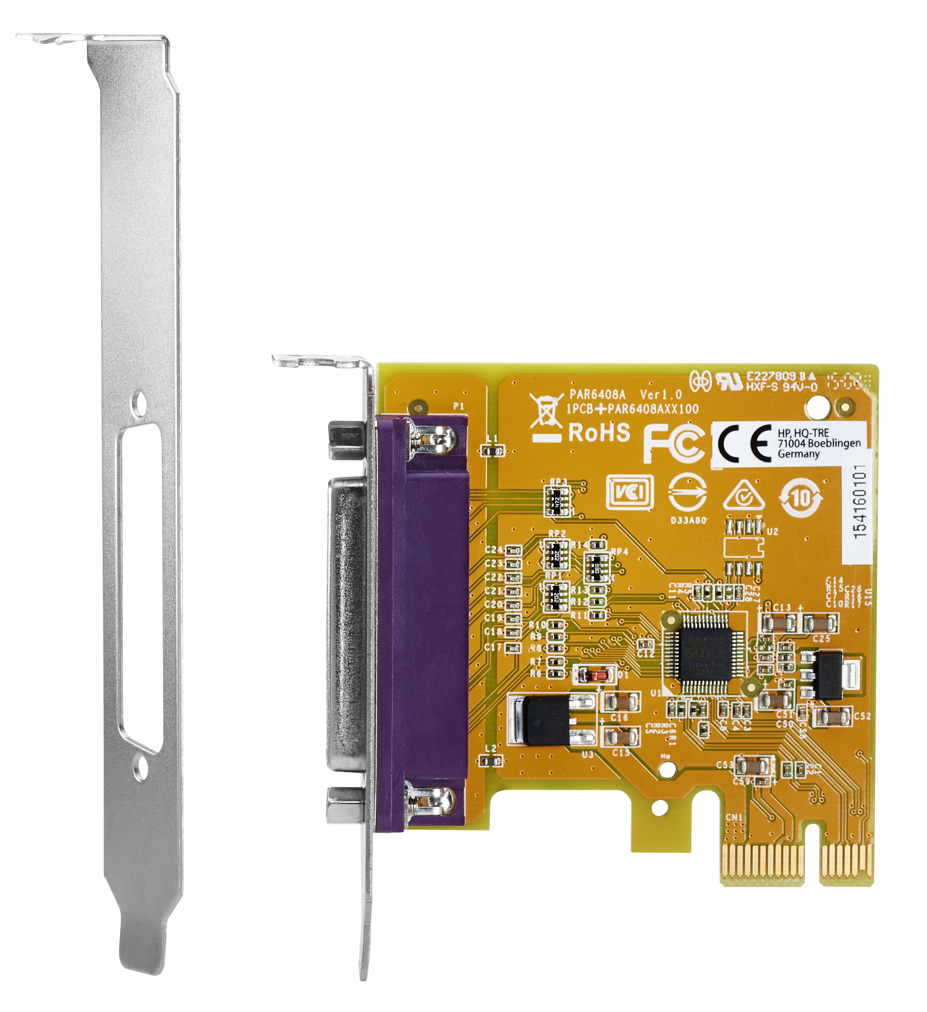 Image of HP PCIe x1 Parallel Port Card