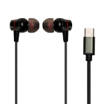 Naceb Technology Na-0321 Auriculares Alámbrico Intra auditivo Llamadas/Música USB Tipo C Negro