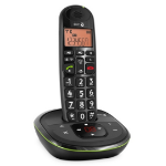 Doro PhoneEasy 105wr DECT-telefoon Nummerherkenning Zwart