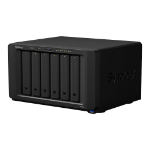 Synology DiskStation DS1621+ NAS- & lagringsservrar Skrivbord Nätverksansluten (Ethernet) Svart V1500B
