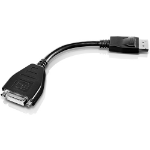 Lenovo 45J7915 video cable adapter 7.87" (0.2 m) DVI-D DisplayPort Black