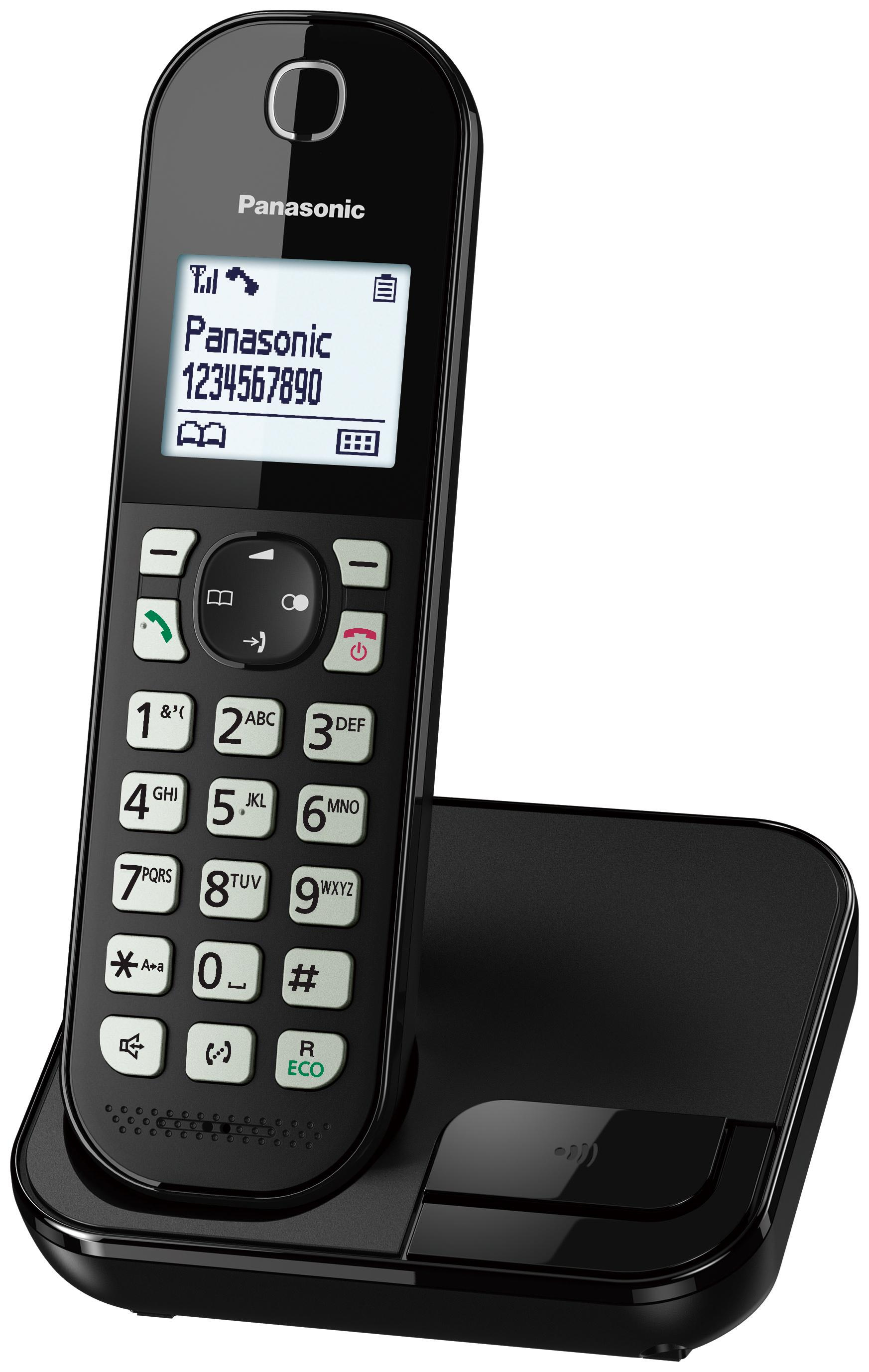 Image of Panasonic KX-TGC450GB telephone DECT telephone Caller ID Black