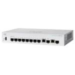 Cisco CBS350-8S-E-2G-UK network switch Managed L3 Gigabit Ethernet (10/100/1000) 1U Black, Grey