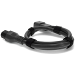 AddOn Networks ADD-515P2C1314AWG6FT power cable Black 72" (1.83 m) C13 coupler NEMA 5-15P