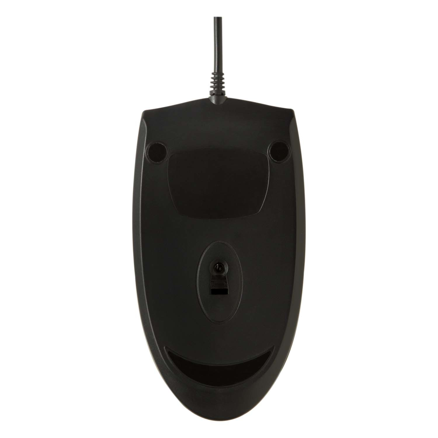 V7 Optical LED USB Mouse - black