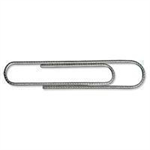 UNBRANDED PAPERCLIP GIANT SERRATED PK100