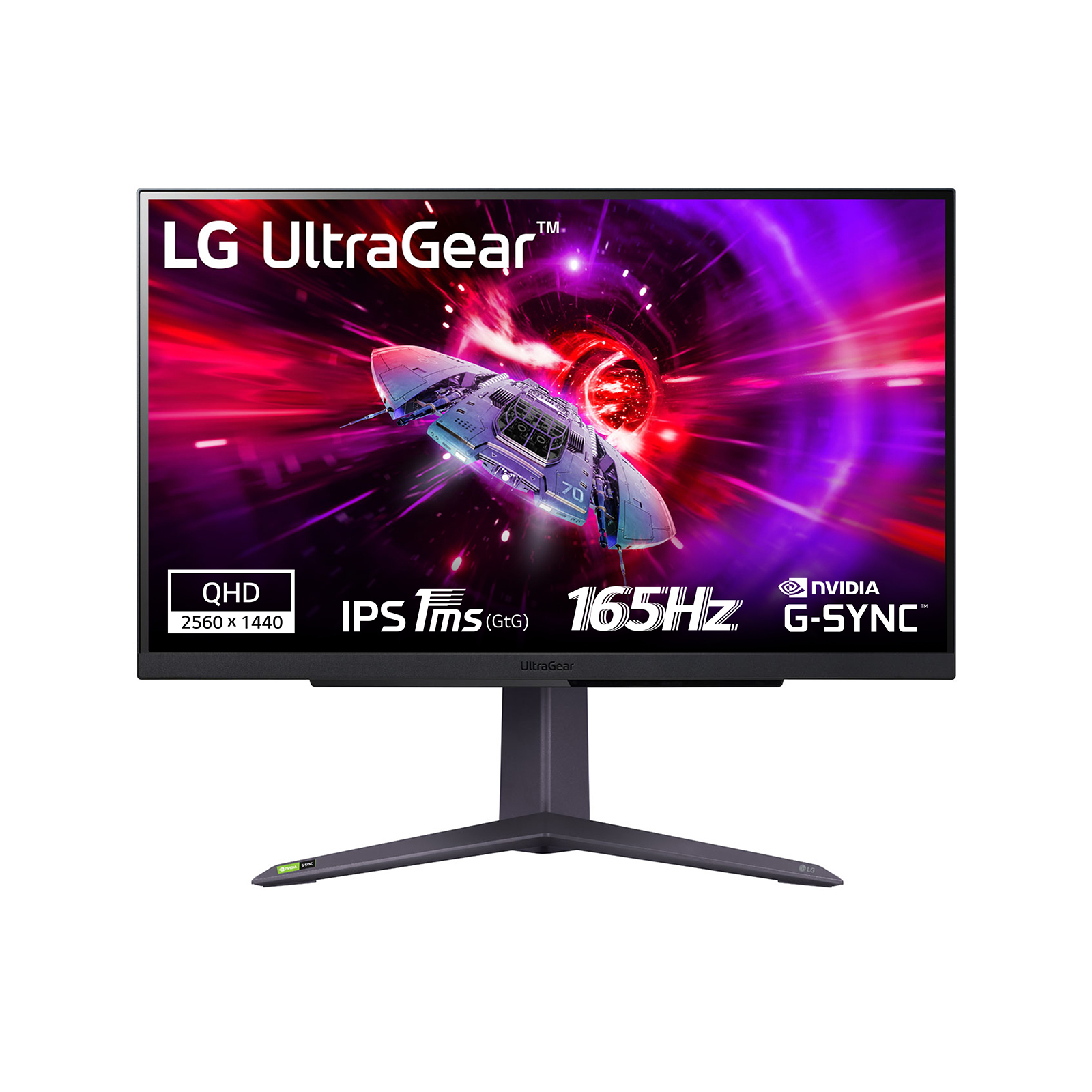 Image of LG 27GR75Q-B.AEU LED display 68.6 cm (27") 2560 x 1440 pixels Quad...