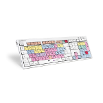 Logickeyboard LKB-PT-CWMU-UK keyboard Office USB QWERTY UK English Multicolour