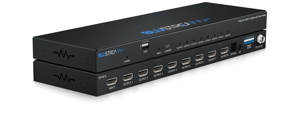 Blustream SP18CS video splitter HDMI 8x HDMI